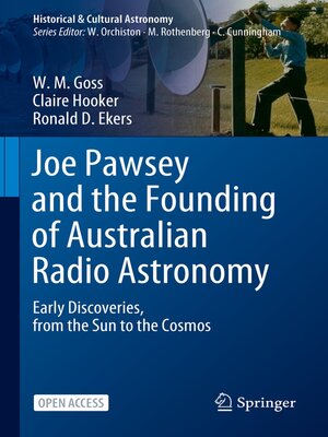 cover image of Joe Pawsey and the Founding of Australian Radio Astronomy
